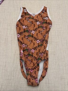 Gymgear Canada Capybara gymnastics leotard